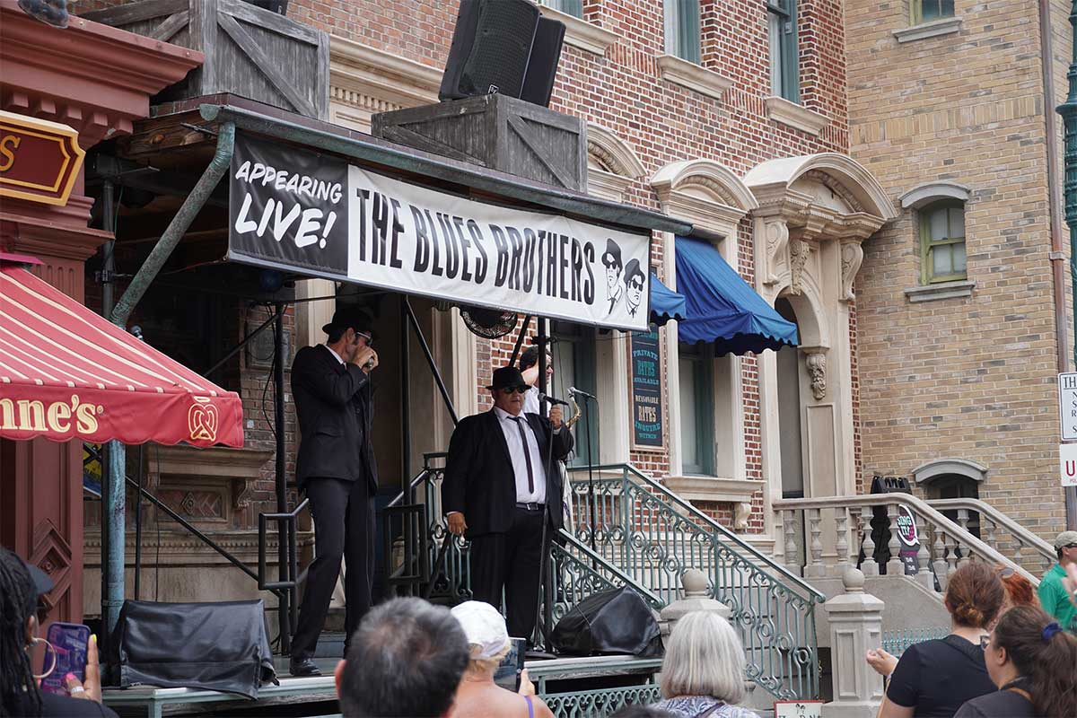 The Blues Brothers Live Show at Universal Orlando.