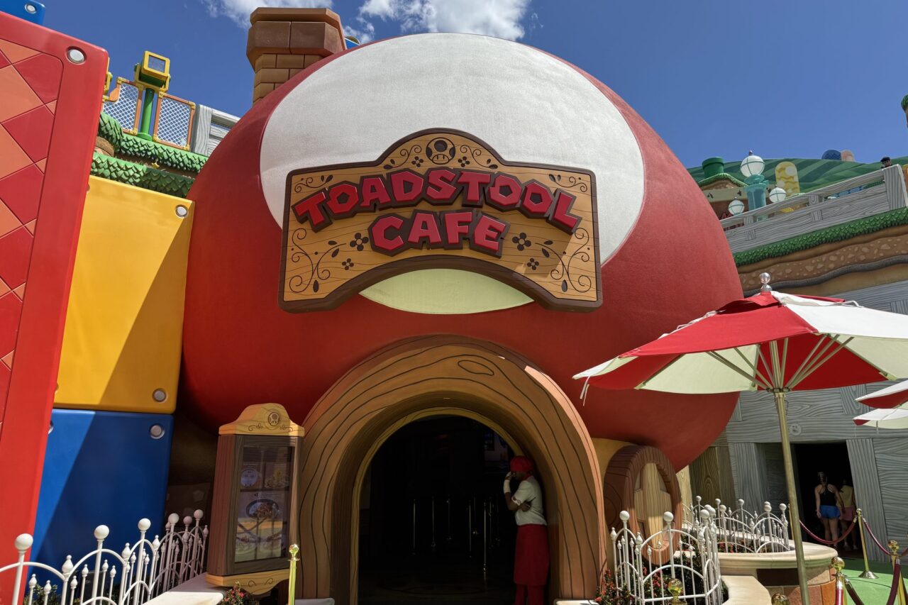 Toadstool Cafe at Super Nintendo World Epic Universe